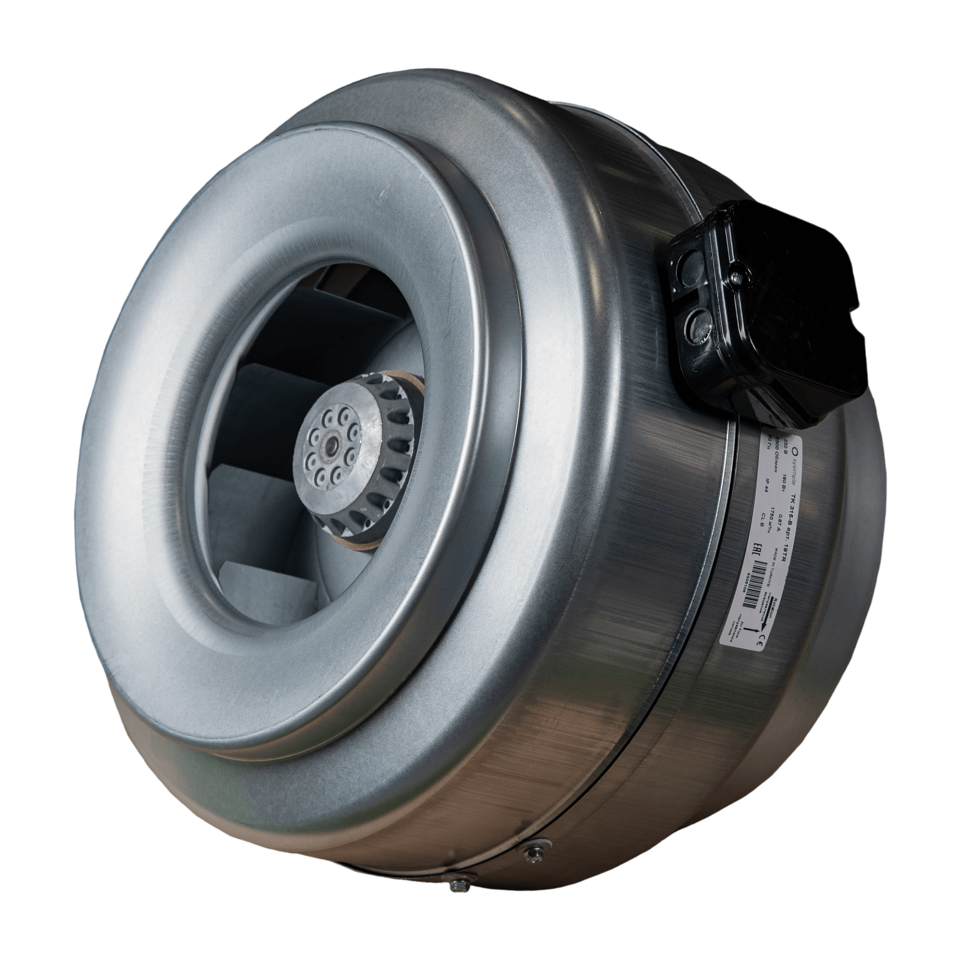 Канальный вентилятор Sysimple TK 315-B