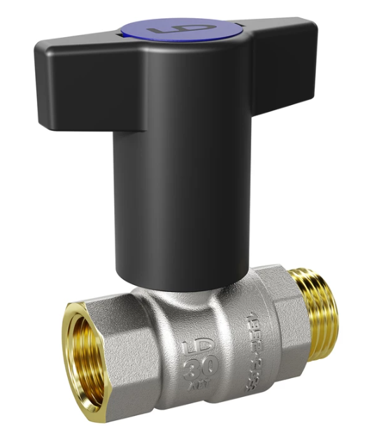 Шаровой кран LD PRIDE 3/4' вн/нар т-рукоятка 552744
