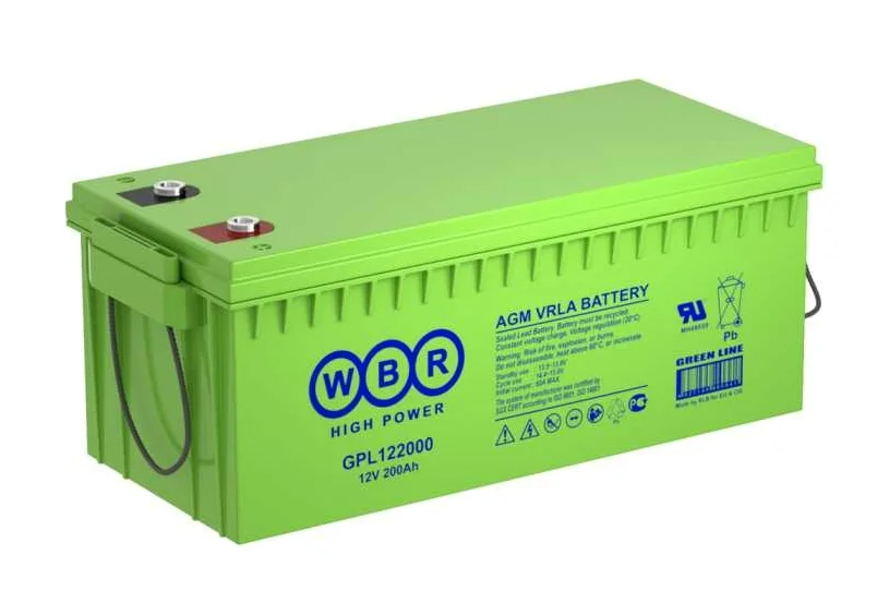 Аккумулятор для ИБП GPL122000 WBR 12В, 200Ач