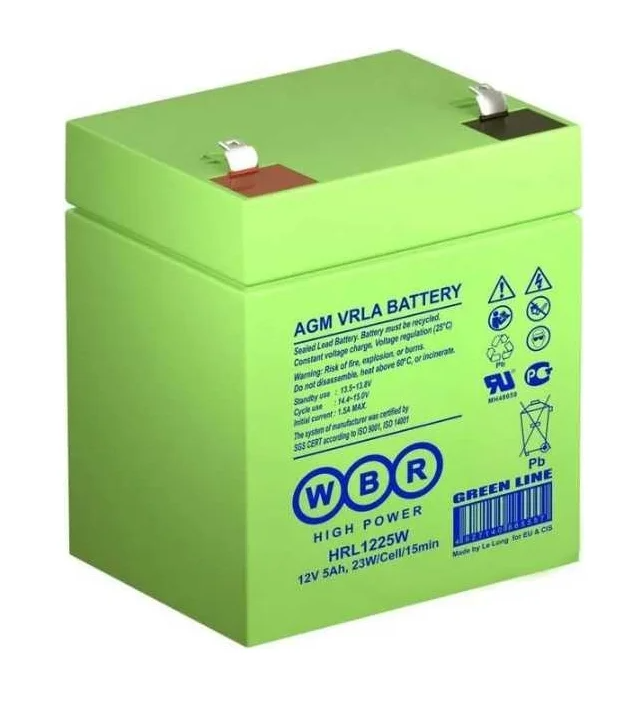 Аккумулятор для ИБП HRL1225W WBR 12В 5,8 Ач