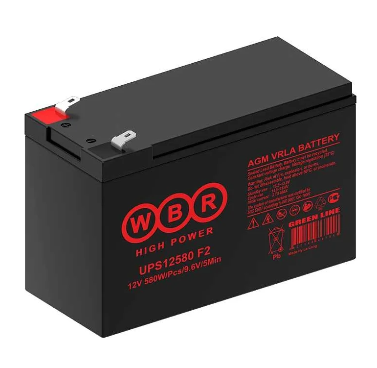 Аккумулятор для ИБП UPS12580 F2 WBR