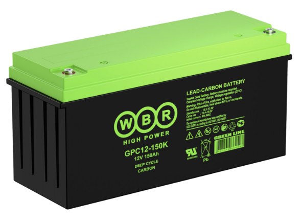 Аккумуляторная батарея карбоновая GPC12-150K WBR 12В 150 Ач