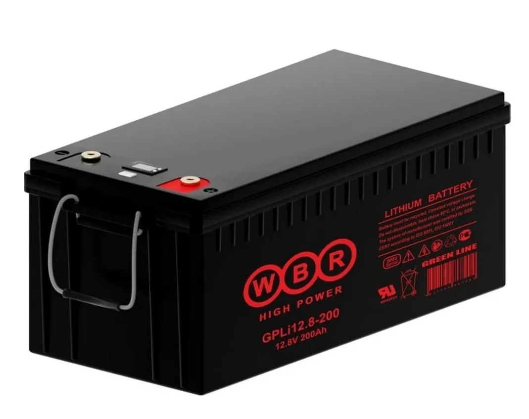 Аккумуляторная батарея литиевая GPLi12.8-200 WBR 12В 200 Ач