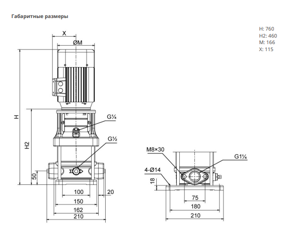 Насос Native MVL 408-3/16/E/3-400-50-2-S1 купить по цене 106196.55 руб.