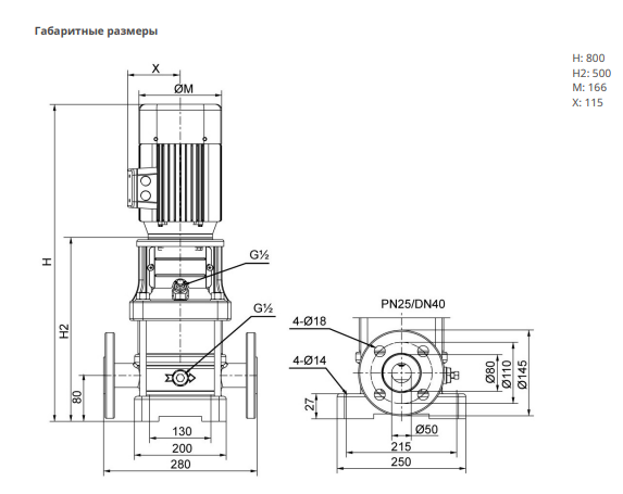 Насос Native MVL 806-3/25/E/3-400-50-2-S1 купить по цене 136724.19 руб.