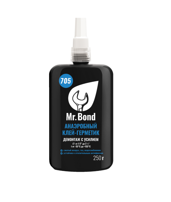 Анаэробный клей-герметик Mr.Bond 705 демонтаж с усилием QS 50 г