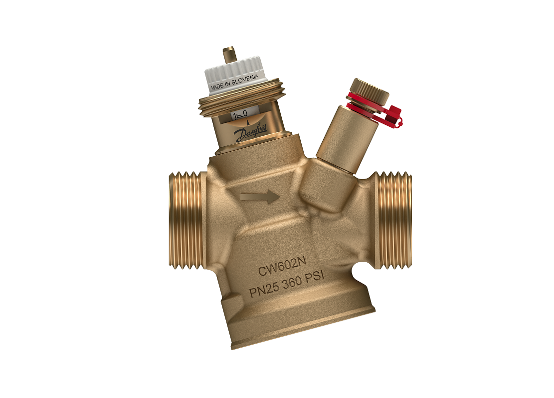 Клапан балансировочный Danfoss AQT DN15 LF с изм. нип., нар.резьба