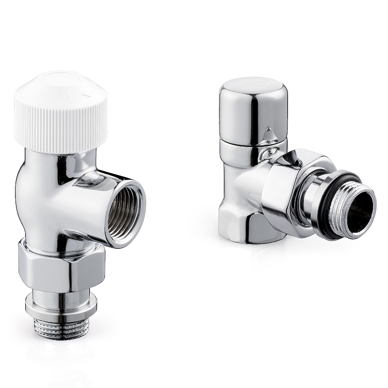 Набор термостатический для радиатора осевой ROYAL THERMO Design 1/2"М30х1,5 (Хром)