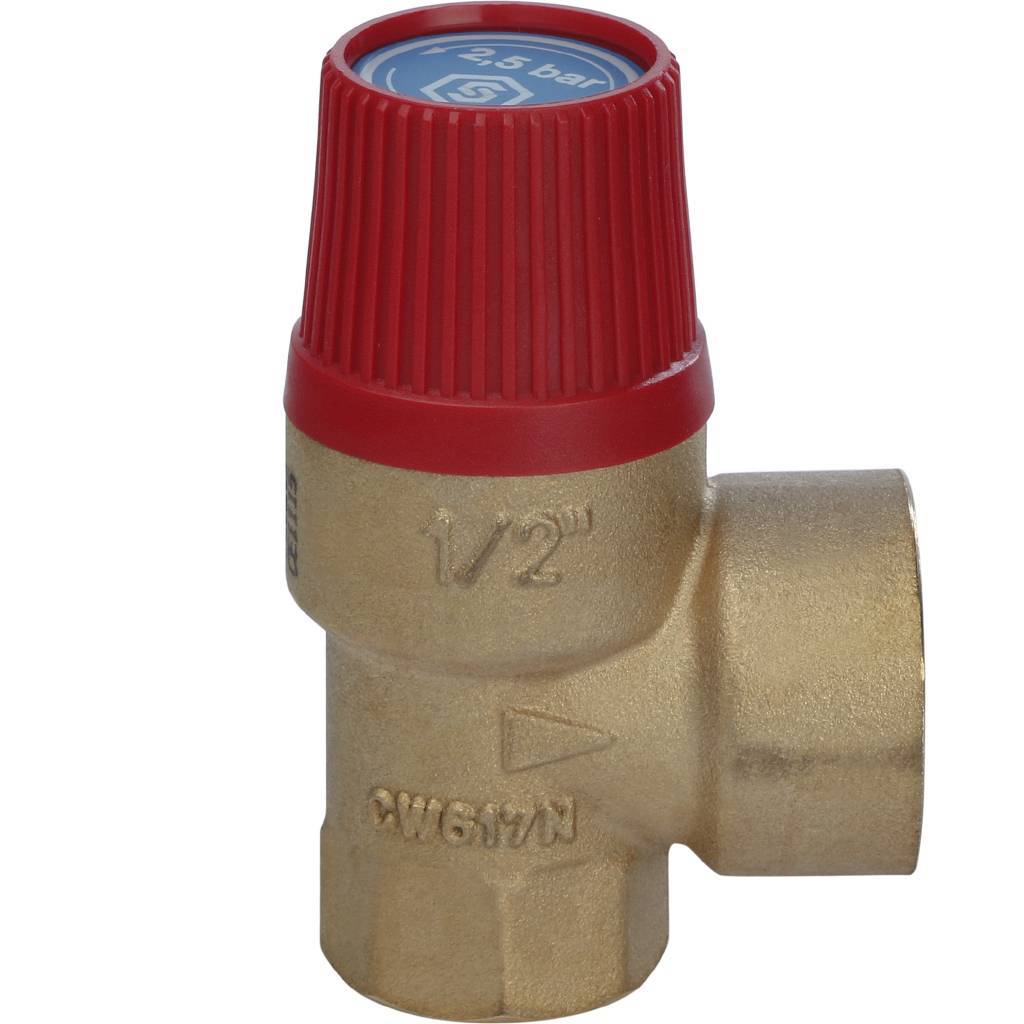 Клапан предохранительный STOUT SVS-0001-002515 25 х 1/2" купить по цене "по запросу"