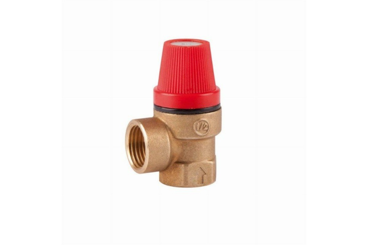 Предохранительный клапан ViEiR VR33FMK-1,5 1/2"гх1/2"ш, 1,5BAR  купить с доставкой по РФ