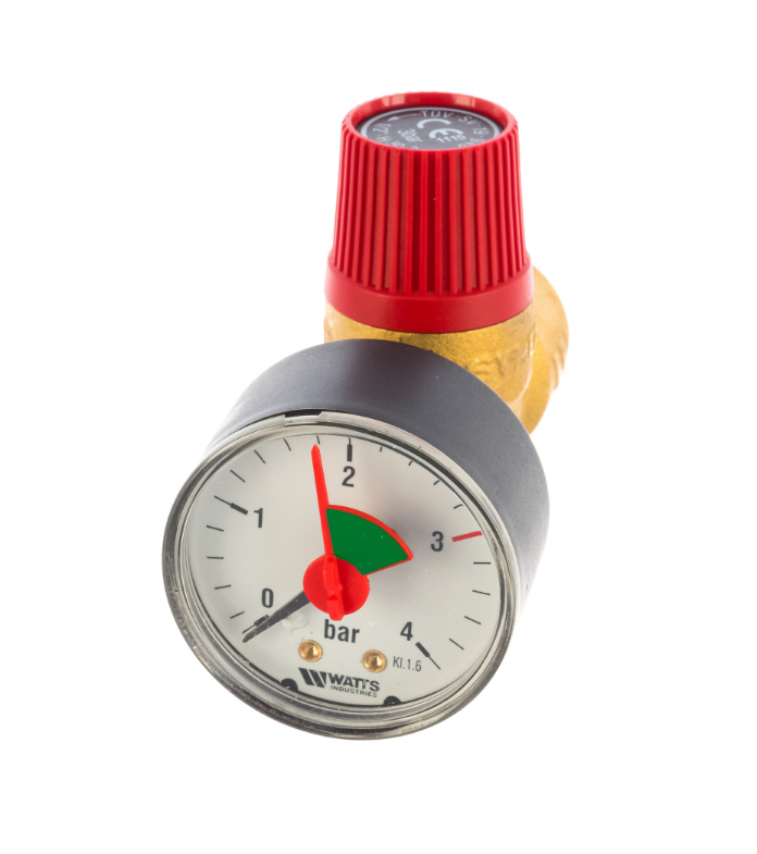 Клапан предохранительный 1/2" PN3, Watts SVM купить с доставкой по РФ
