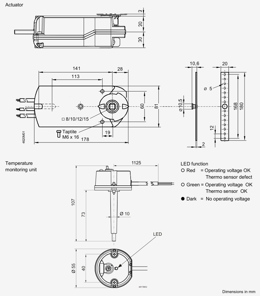 Привод воздушной заслонки Siemens GRA326.1E/12 заказать со складов по всей России