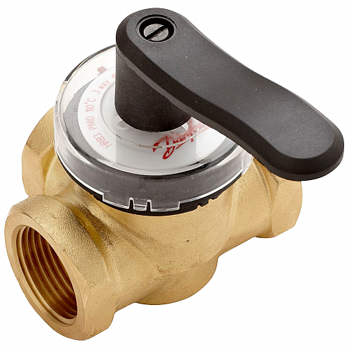 Клапан регулирующий поворотный Danfoss HRB 3 Ду20/6.3