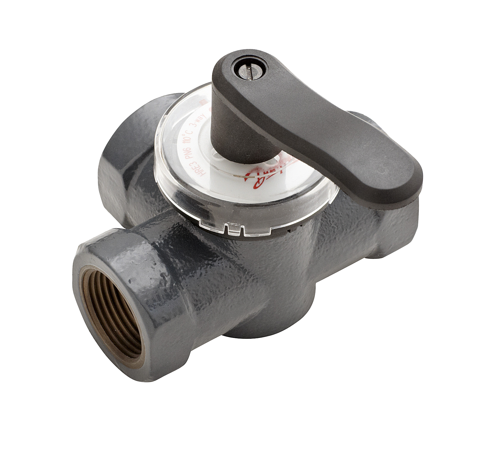 Клапан регулирующий поворотный HRE3 Ду40 Danfoss