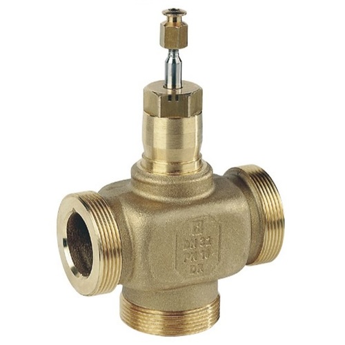 Клапан регулирующий смесительный Honeywell Ру16 Ду32 3-х ходовой линейный купить с доставкой по РФ
