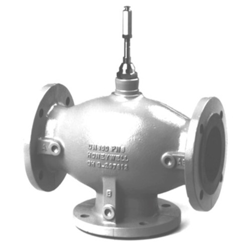 Клапан регулирующий Honeywell 3-х ходовой линейный PN6 DN150 купить с доставкой по РФ