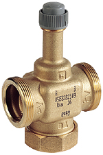 Клапан запорно-регулирующий Honeywell Ру16 Ду40 2-х ходовой линейный V5832B2117