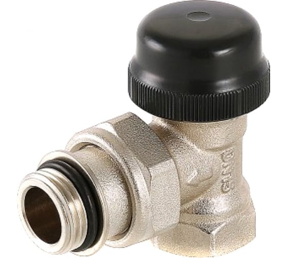 Клапан термостатический Valtec угловой с преднастройкой VT.037.N.05 купить с доставкой по РФ