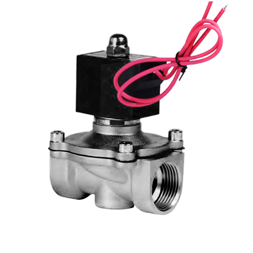 Клапан электромагнитный прямого действия Newkey н.о. DN40 PN10 220AC