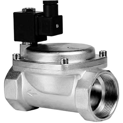 Клапан электромагнитный обратного действия Newkey н.з. DN50(2") PN16 220AC