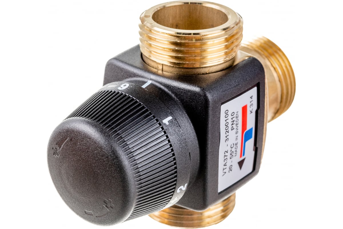 Термостатический смесительный клапан ESBE 372 VTA372 20 - 55°C G1 KVS3.4