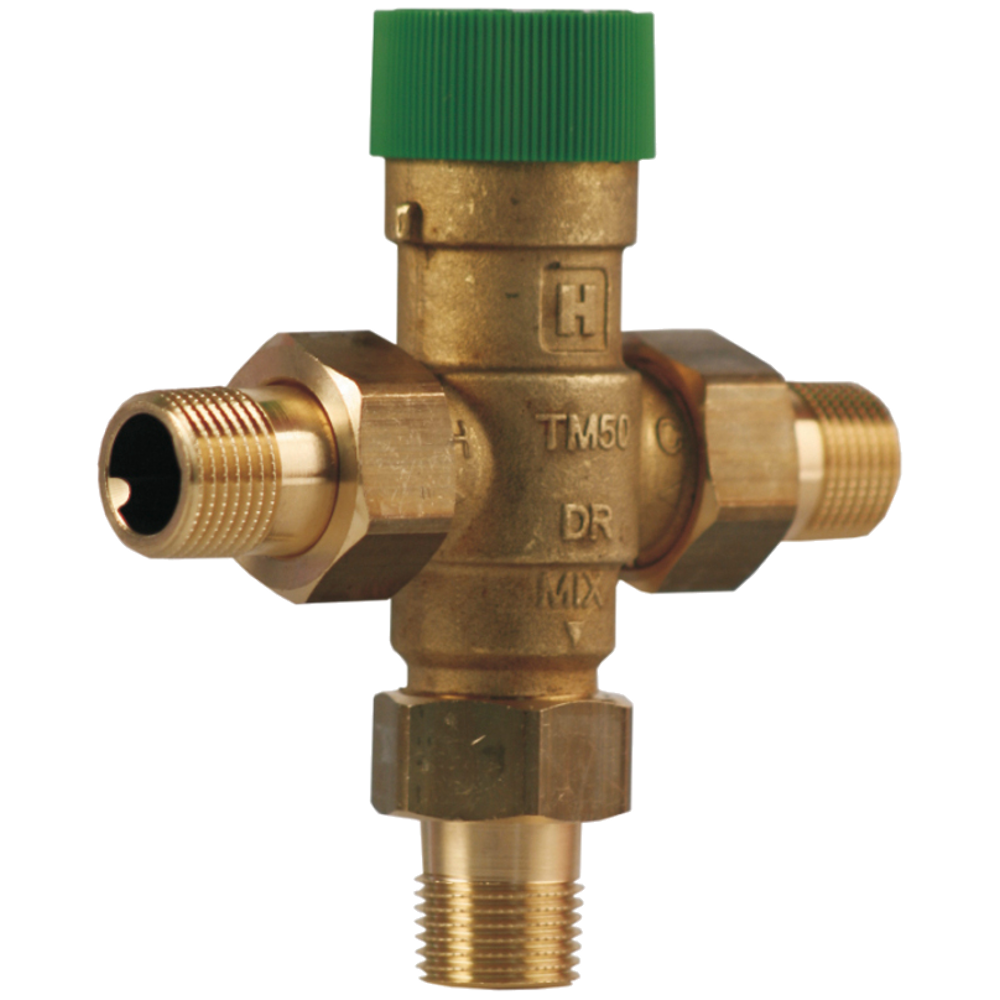 Термосмесительный клапан Honeywell с защитой от ошпаривания, 1/2", 30 - 60 С