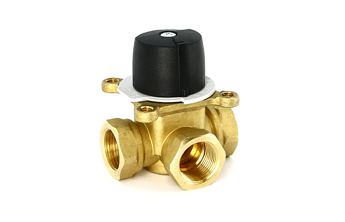 Клапан Uni-fitt В 3/4" 3-ходовой смесительный Kvs 6