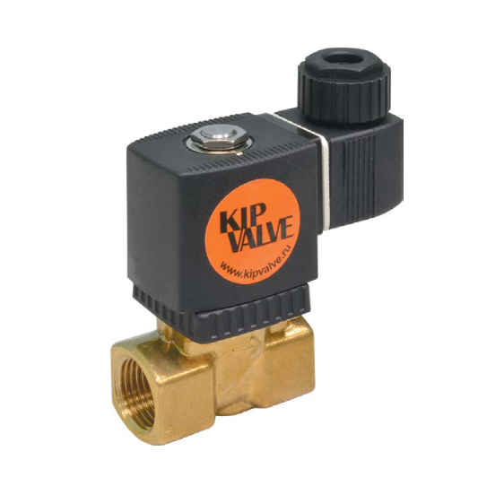 Клапан соленоидный Kipvalve WTR220 DN15