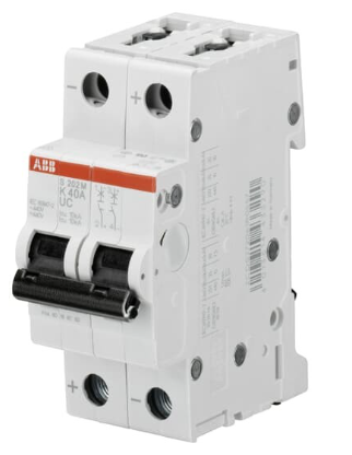 Выключатель автоматический двухполюсный ABB 202M Z2UC