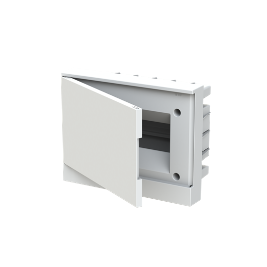 Бокс в нишу ABB Basic E 8М белая непрозрачная дверь (с клеммами) 1SZR004002A1103