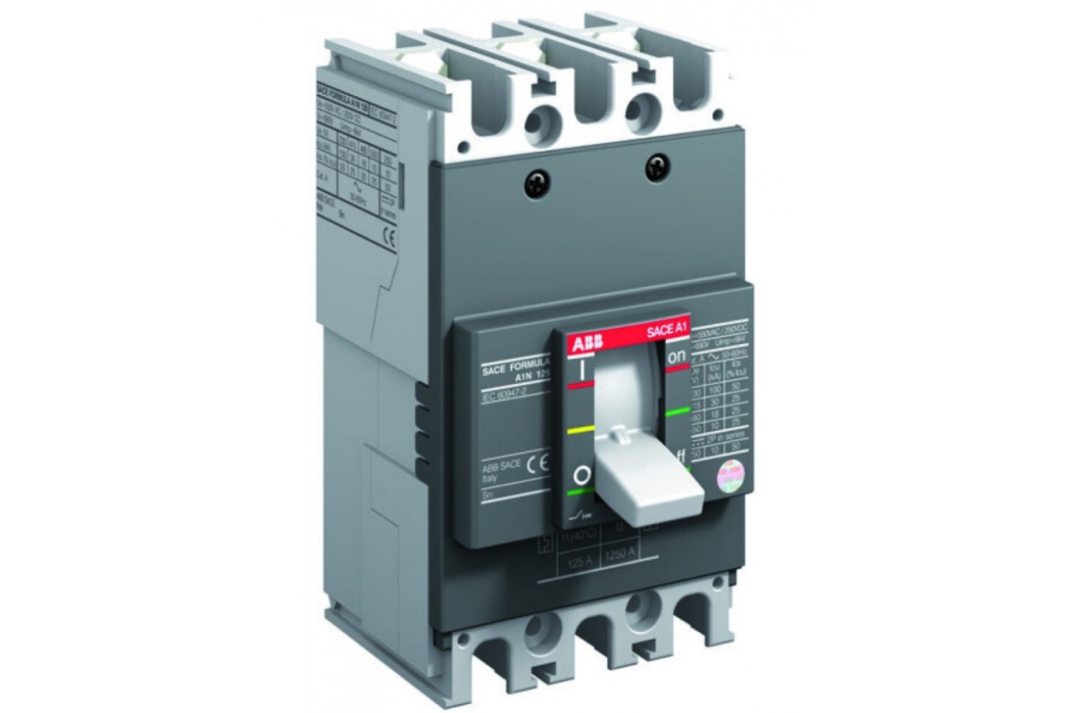 Выключатель автоматический ABB 3п S1N125R 100-500 3p F FC 1SDA023689R1 купить с доставкой по РФ