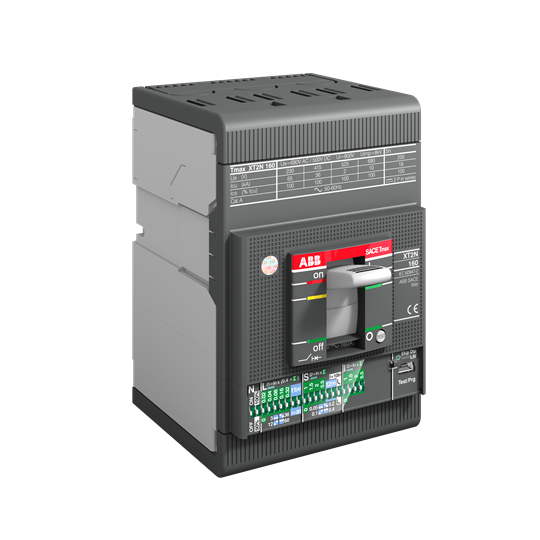 Выключатель автоматический ABB XT2N 160 Ekip LS/I In=25A 3p F F