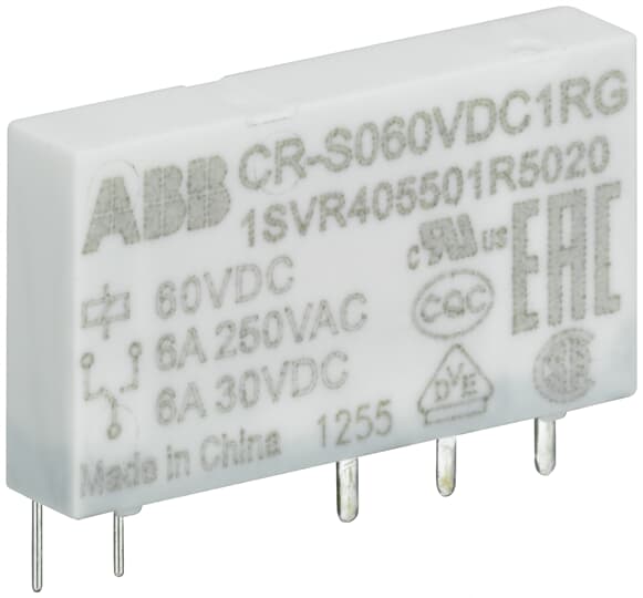 Реле ABB CR-S048VDC1R 48В DC 1ПК (6А)