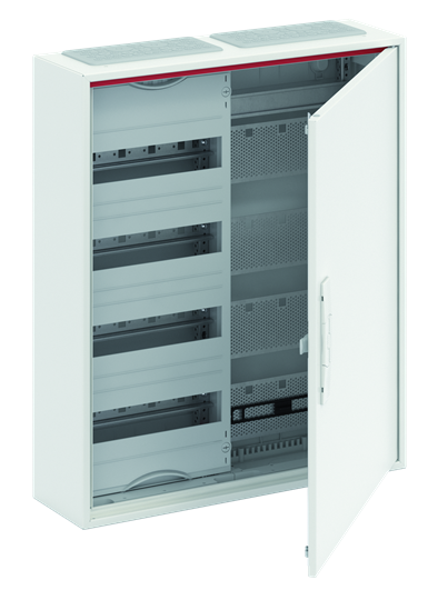 Шкаф ABB 48м навесной с медиапанелями ip44 650х550х160 с расстоянием между din-рейками 125мм и самозажимными клеммами n/pe ca24vm