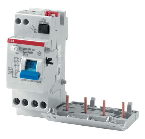 Блок дифференциального тока ABB 4п 2мод. DDA204 AC-25/30мА 2CSB204001R1250 купить с доставкой по РФ