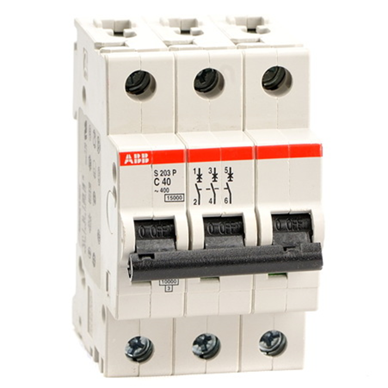 Выключатель автоматический ABB s263 3п 32а 6ка х-ка c stos263 c32 купить с доставкой по РФ