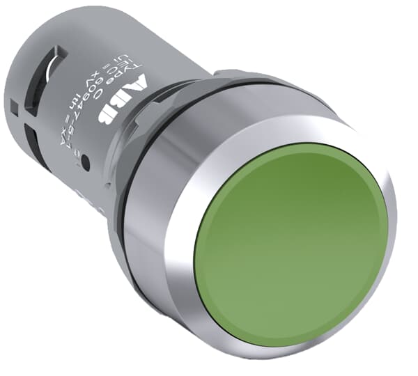 Кнопка ABB CP1-30G-10 без фиксации зеленая