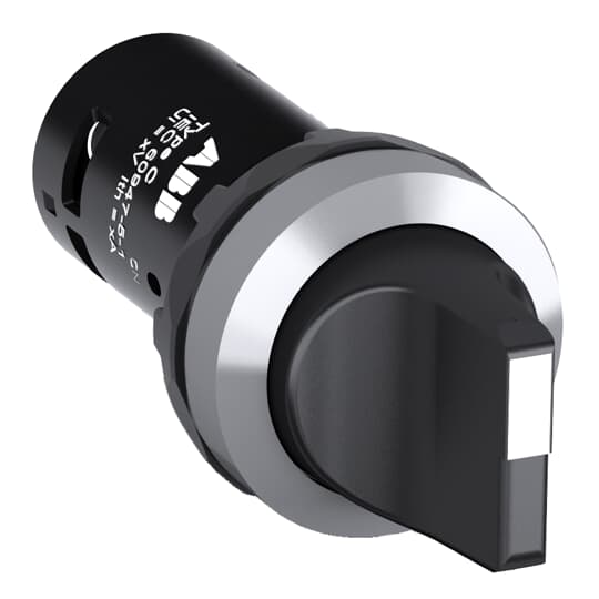 Переключатель ABB C2SS1-30B-10 2-х позиционный черный 1НО с фиксацией