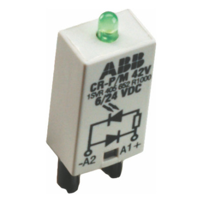 Диод и светодиод ABB  CR-P/M красный 42BV