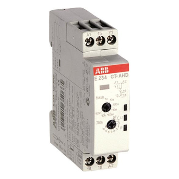 Реле времени ABB CT-AHD.12 7 временных диапазонов 0,05с...100ч