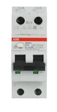 Автоматический выключатель дифференциального тока ABB DS201 C10 A30 заказать со складов по всей России
