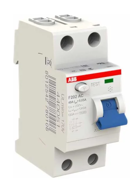 Выключатель дифференциального тока ABB F202 40А 30мА тип AC