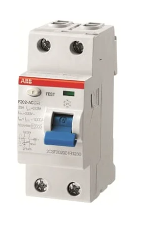 Выключатель дифференциального тока ABB F202 63А 100мА