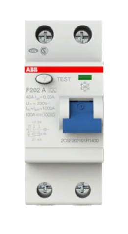 Выключатель дифференциального тока ABB F202 40А 30мА