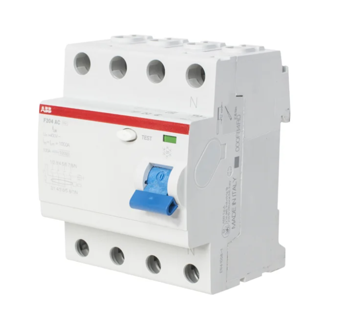 Выключатель дифференциального тока ABB F204 40А 30мА тип AC