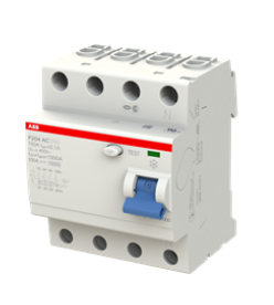 Выключатель дифференциального тока 4-модульный ABB F204 AC-100/0,1 заказать со складов по всей России