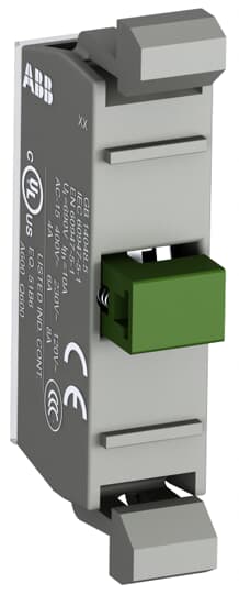 Блок контактный ABB MCBL-10 фронтального монтажа 1НО