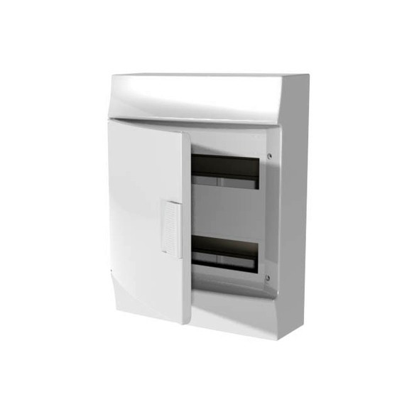 Бокс настенный ABB MISTRAL41W / 24M N+PE непрозрачная дверь