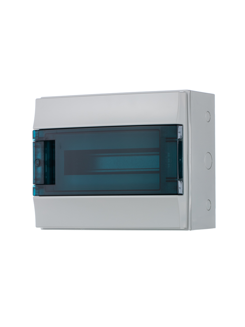 Бокс настенный ABB Mistral65 12М прозрачная дверь
