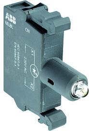 Патрон ABB MLBL-00R со встроенным светодиодом красный 12В DC